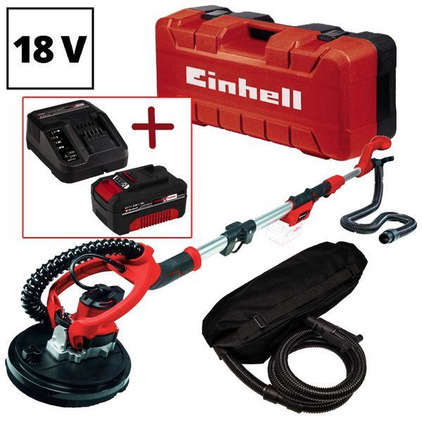 Акумуляторна шліфувальна для стін і стелі Einhell TE-DW 18/225 Li-Solo (Без акб) 4259990 фото