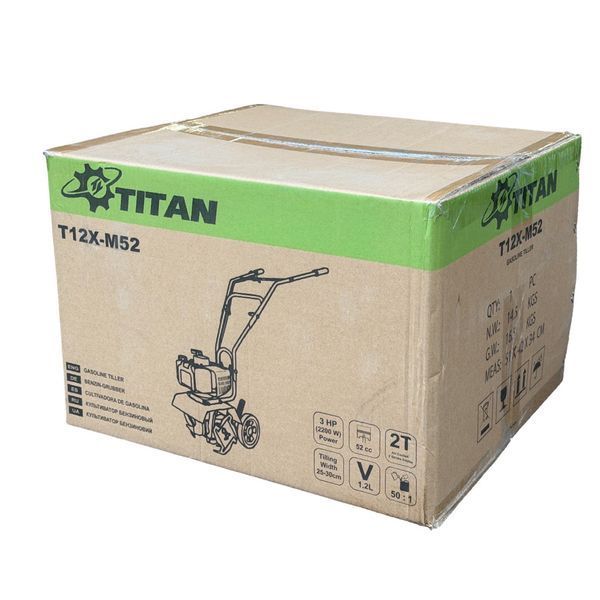 Культиватор бензиновий TITAN T12X-M52 201504203 фото