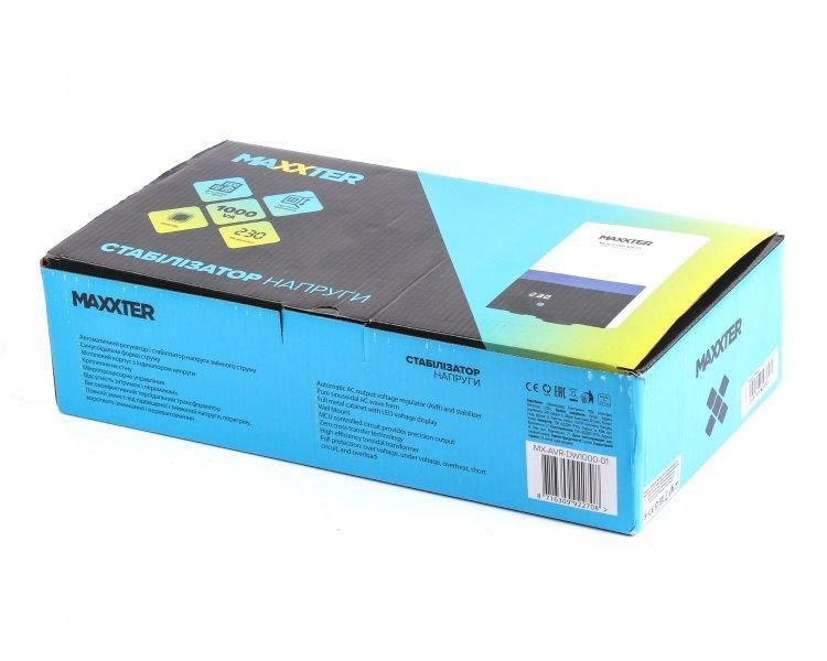 Стабілізатор напруги Maxxter MX-AVR-DW1000-01 1749059232 фото