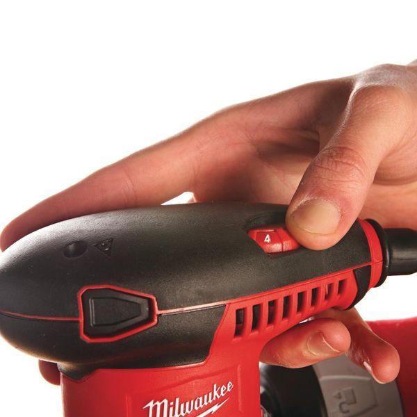 Шліфувальна ексцентрикова машина Milwaukee ROS 125 E 4933433180 фото