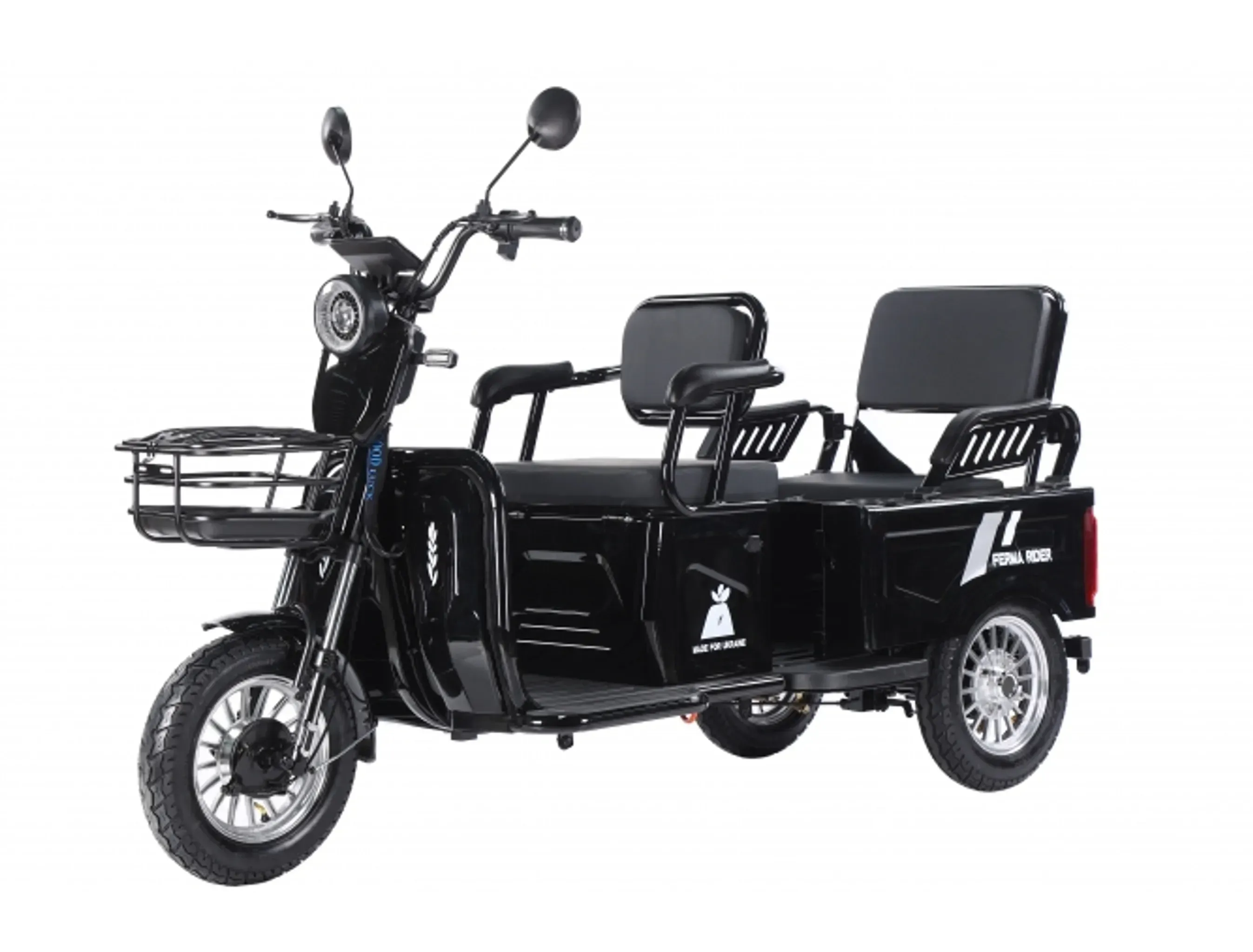 Триколісний електроскутер Ferma Rider 2000 W 72V — купити з доставкою по Україні