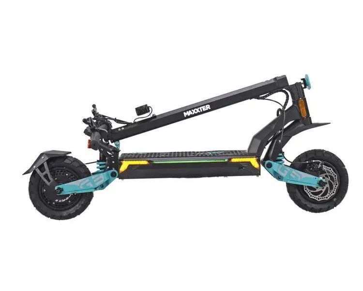 Электросамокат Maxxter G3 PRO (black-blue) 2x1000W G3 PRO (black-blue) фото