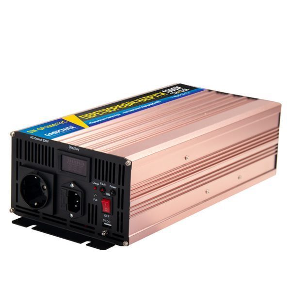 Інверторний перетворювач GasPower SW-GP1000/12C 1000W 1742980090 фото