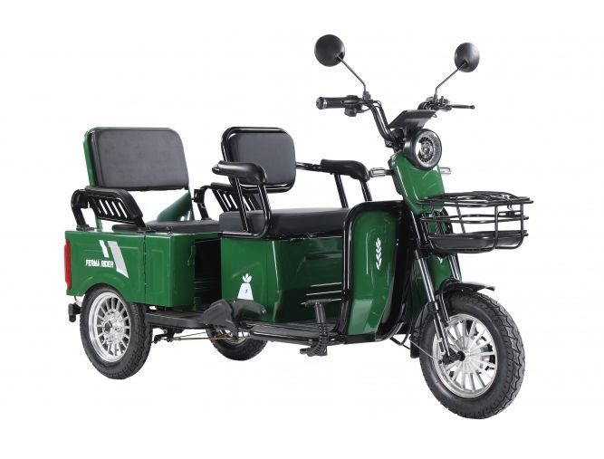 Триколісний електроскутер Ferma Rider 2000 W 72V Зелений Ferma Rider фото