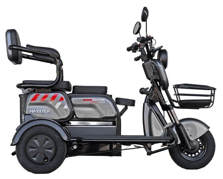 Електроскутер триколісний Maxxter ANT LI (Gray) 1000 Вт Maxxter ANT фото