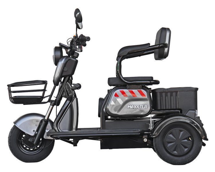 Електроскутер триколісний Maxxter ANT LI (Gray) 1000 Вт Maxxter ANT фото