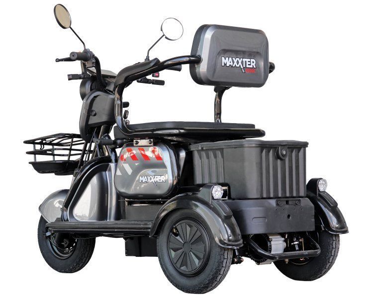 Електроскутер триколісний Maxxter ANT LI (Gray) 1000 Вт Maxxter ANT фото