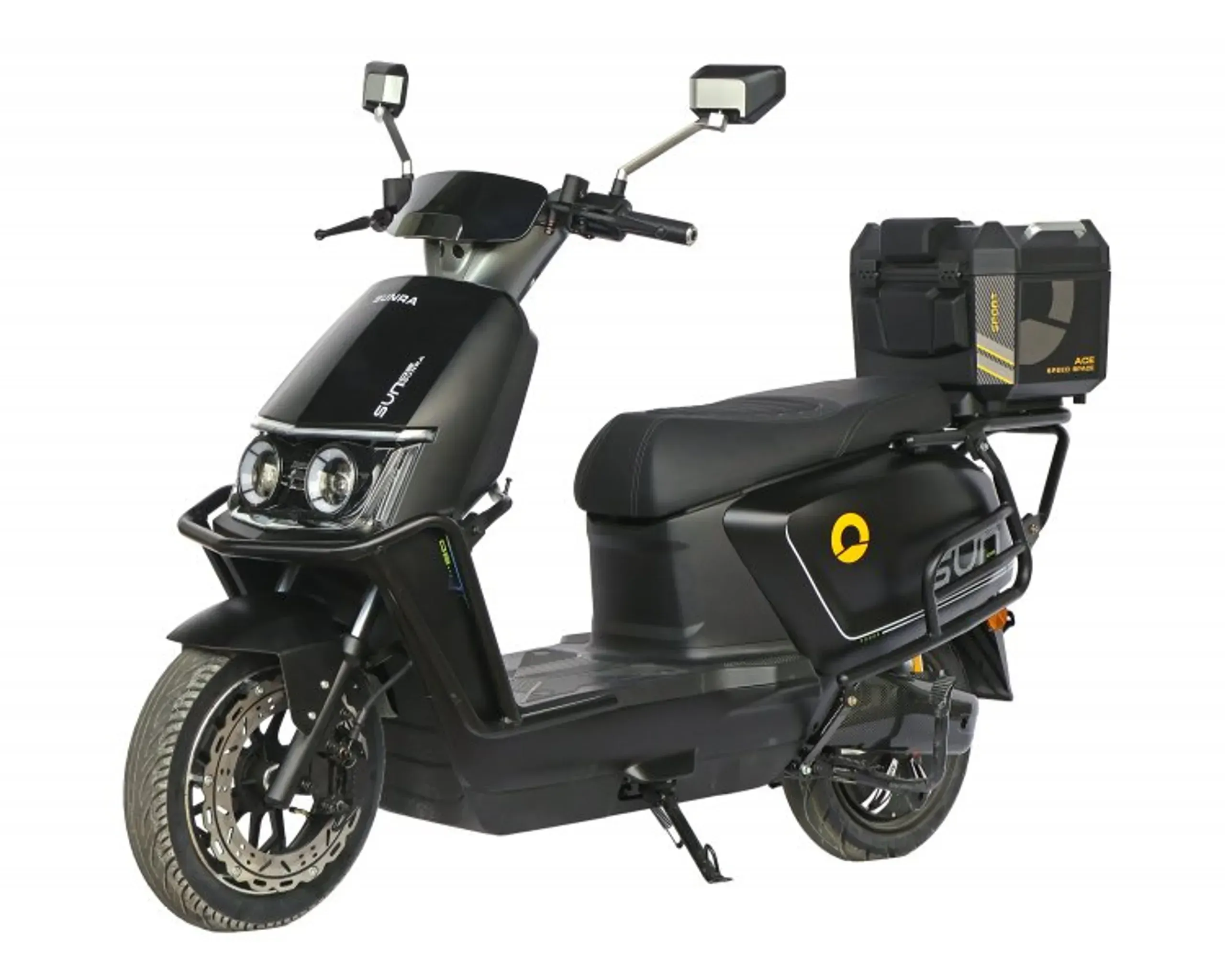 Електроскутер SUNRA K6 PRO (black) 2300 Вт — купити з доставкою по Україні