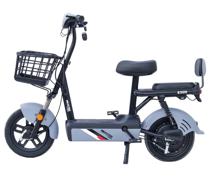 Электровелосипед Maxxter E500 Maxxter E500 (Gray) Maxxter E500 фото