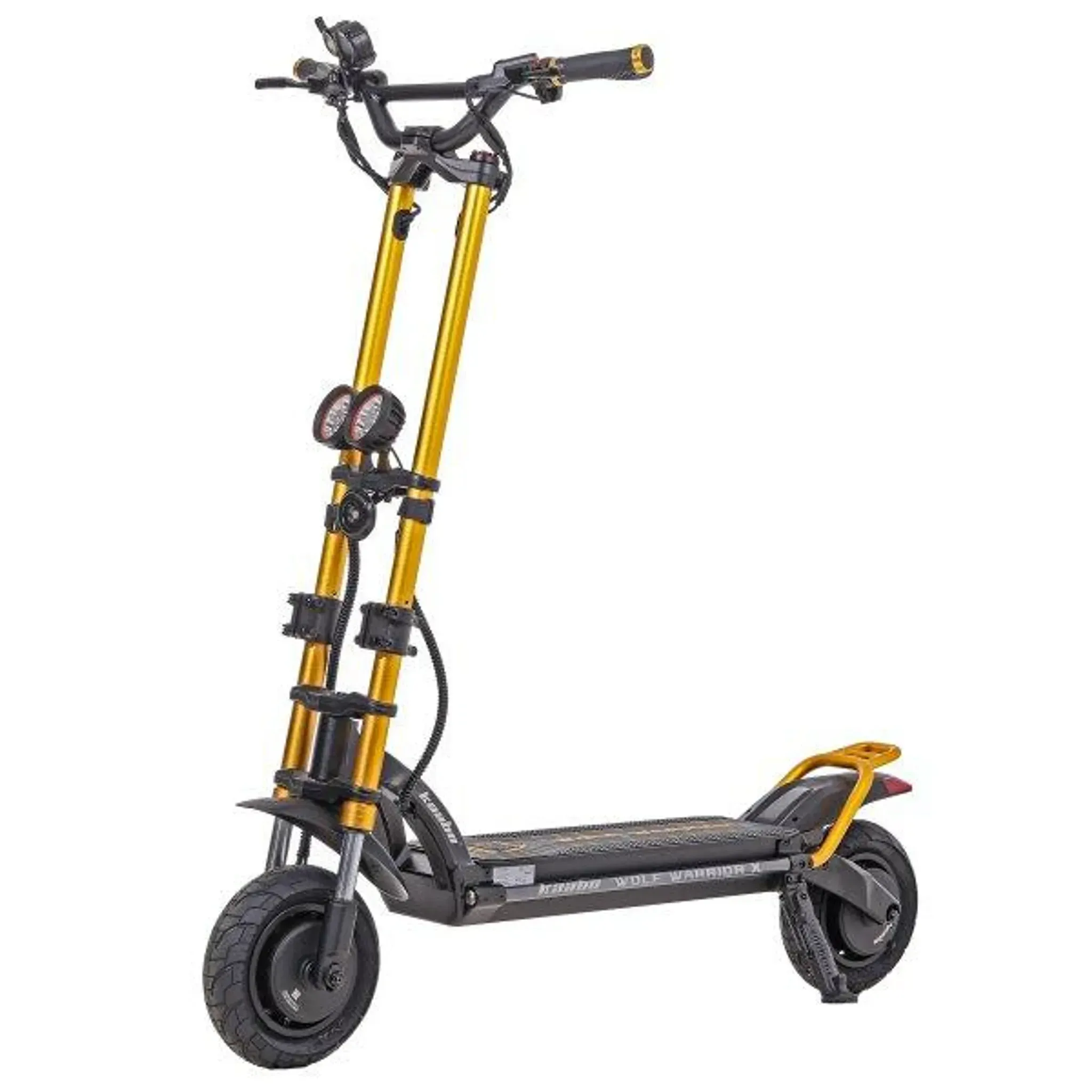 Електросамокат Kaabo Wolf Warrior X Pro+ Gold — купити з доставкою по Україні